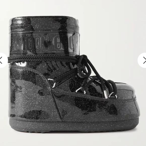 Moon Boot Glitter Icon Boots Moon Boots Glitter Snow Boots - Picture 7 of 7